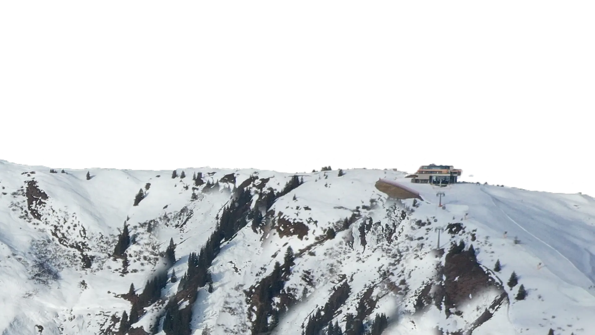 Kieserl Gipfel im Winter an der Skischaukel Dorfgastein Großarl