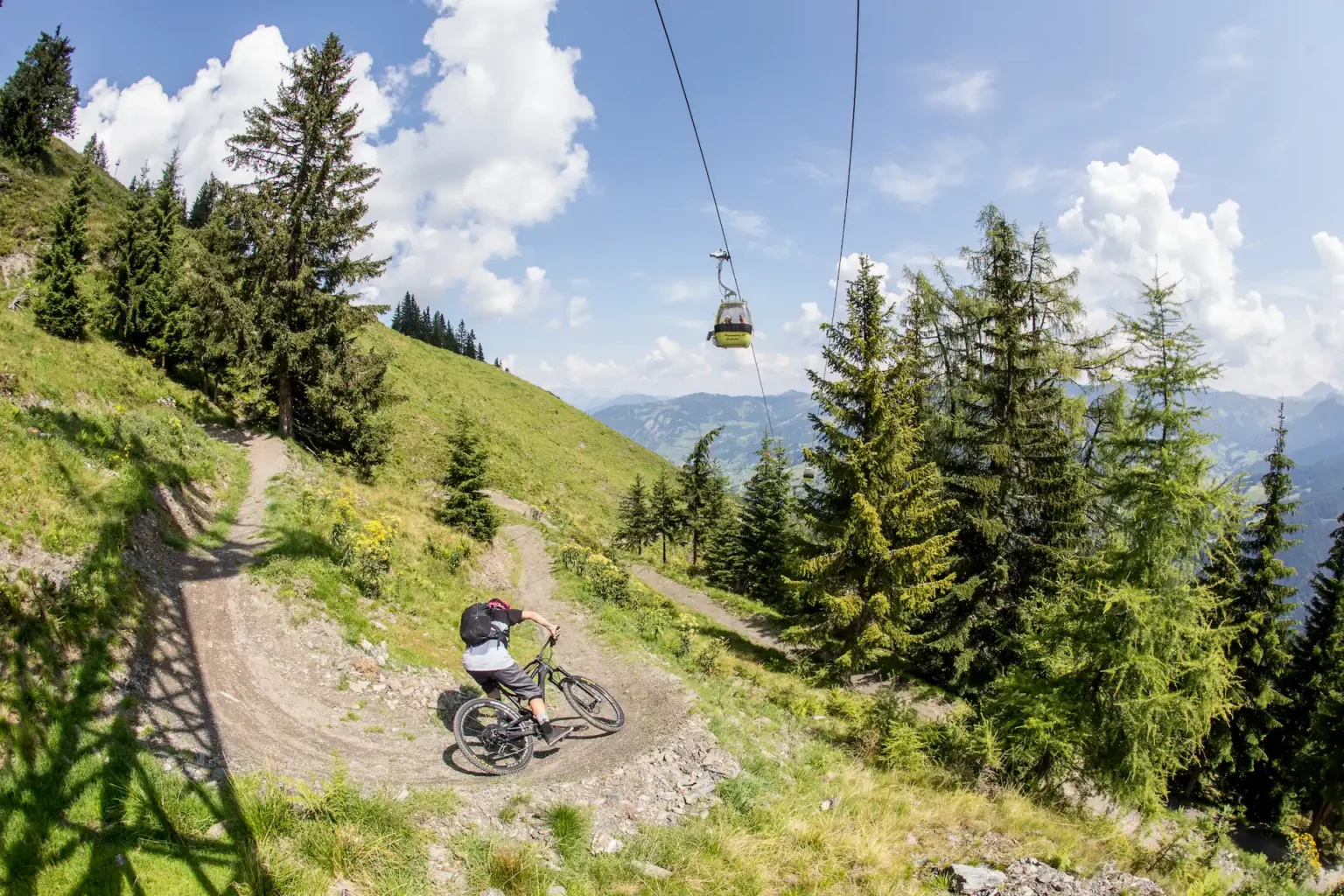 singletrail panoramabahn grossarl