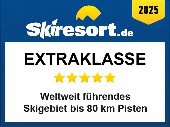 Auszeichnung 2025 für das Skigebiet der Bergbahnen Grossarl